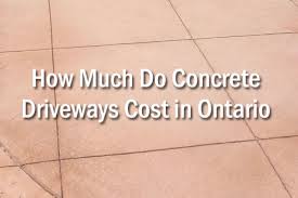 Choosing which driveway surface material and design (including thinking calculating your driveway cost is a little different. How Much Do Concrete Driveways Cost In Ontario Markstone Landscaping