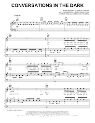 John Legend Conversations In The Dark Sheet Music Notes Chords Score Download Printable Pdf Sheet Music Notes Sheet Music John Legend