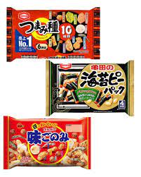 Amazon.co.jp: 亀田製菓 つまみ種 海苔ピーパック ブルボン 味ごのみ 3種 アソート : 食品・飲料・お酒