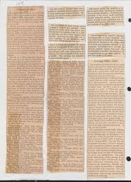 Veterans of 1812. Draining Village Lands.