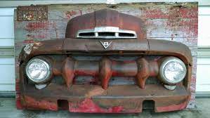 1951 1952 Ford Pickup Truck F1 V8 Grille Front End Wall Art 800 00 Ford Pickup Trucks Pickup Trucks Ford Pickup
