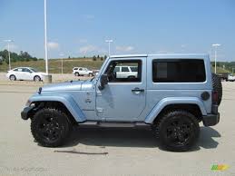 Winter Chill Pearl 2012 Jeep Wrangler Sahara Arctic Edition 4x4 Exterior Photo 68752705 Blue Jeep Wrangler Jeep Wrangler Sahara Jeep
