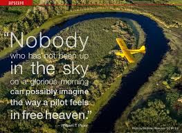 The way a pilot feels