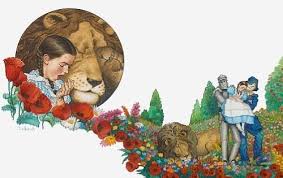 Coffee mug with wizard of oz poppy field design, bookish gift,literature mug, book mug universalzone 5 out of 5 stars (1,813) $ 18.95. Tom Newsom Dorothy The Lion The Scarecrow And The Tin Man Crossing The Poppy Field From The Wizard Of Oz Mutualart