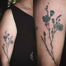 Single Needle Noodles Thanks Again Shelly Flax Flowers Tatuering