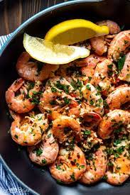Easy Garlic Butter Shrimp Recipe Shrimp Recipes Easy Grilled Shrimp Recipes Seafood Entrees