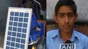 13-year Haryana teen develops solar powered bike