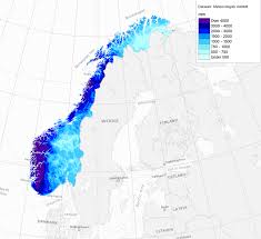 Afs norge er en internasjonalt rettet, ideell Annual Rainfall In Norway By Nve Map Norway Noreg Norge Precipitation Map Norway Cartography
