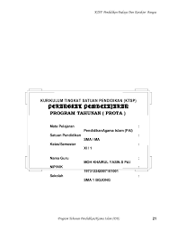 Peran serta rpp pai dan budi pekerti sma kelas xi kurikulum 2013 revisi 2016 bagi guru yang mengampu mata pelajaran ini sangat penting dala. 6 Program Tahunan Pai Sma Xi
