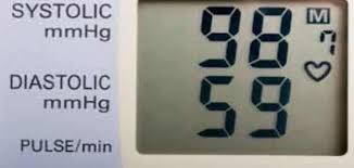 جدول قياس ضغط الدم المنخفض - مقال