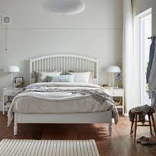 Tyssedal Bedframe Wit 160x200 Cm Ikea White Bed Frame Bed Frame Ikea Tyssedal