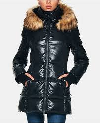 Gramercy Down Puffer Coat With Faux Fur Trim Hood