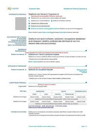 It is an official curriculum vitae format made by europass in collaboration with the european union. Cv Europass Ufficiale Da Scaricare In Word Cv Europeo In 2021 Cv Words Cv Template Word Cv Template