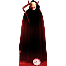 Devil Biden Cardboard Cutout Free Shipping