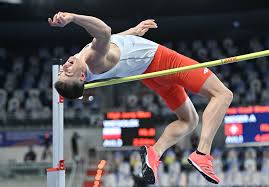 The name derives from the greek hepta (seven) and ἄθλος (áthlos, or ἄθλον, áthlon, meaning feat). Britain S Mills Overnight Heptathlon Leader In Combined Events Meeting