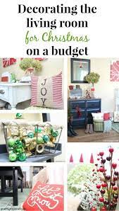 Decorating The Living Room For Christmas On A Budget Green With Decor Diy Holiday Decor Christmas Decorations For The Home Christmas Living Rooms
