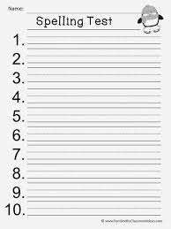 Pin On Spelling Test