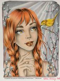 Pussy willows using a negative edge.