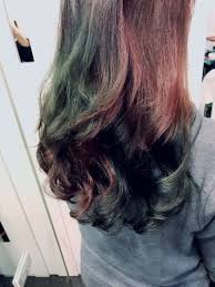 2019髮型漸層髮色 翡翠綠 亞麻綠 玫瑰紫 美人魚捲 hair styles long hair styles beauty