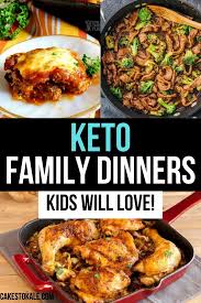 13 Easy Keto Family Meals Low Carb Dinners In 2020 Family Dinner Recipes Family Meals Low Carb Low Carb Dinner Recipes