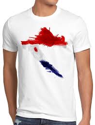 The flag of croatia must be visible on ships and other vessels of maritime and inland navigation. Style3 Print Shirt Herren T Shirt Flagge Kroatien Fussball Sport Croatia Wm Em Fahne Online Kaufen Otto