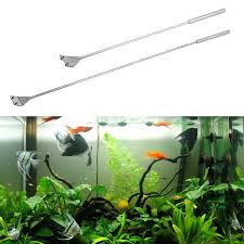 Stainless Steel Aquarium Fish Tank Algae Razor Scraper Blade Aquarium Fish Tank Algae Coralline Scraper Blade Cleane Aquarium Fish Tank Aquarium Fish Fish Tank