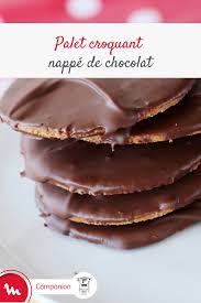 Palet Croquant Nappe De Chocolat Recette Dessert Tout Chocolat Chocolat