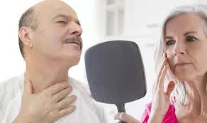 The results of earlier medical tests. Head And Neck Cancer An Ulcer Lump Face Pain And White Or Red Patches On Mouth Signs Express Co Uk