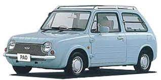 p i y 日産 日産 パオ レトロカー