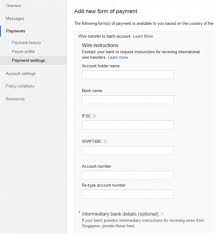 What is the swift code, bank sort code of. Bank Swift Code Not Available Solution For Receiving Adsense Payment In India