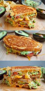 Bacon Guacamole Grilled Cheese Sandwich Recipe Food Recipies Grilled Cheese Recipes Recipes