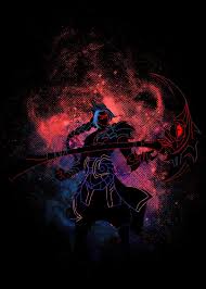 Kayn Art Metal Poster Donnie Displate Lol League Of Legends League Of Legends Cosplay League Of Legends