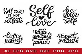 Download Self Love Svg Bundle 457669 Svgs Design Bundles Lettering Hand Lettering Quotes Lettering Quotes