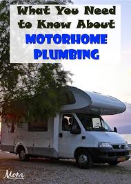Once water is on board your rv, it journeys back out again in a variety of ways. What You Need To Know About Motorhome Plumbing Mom Does Reviews