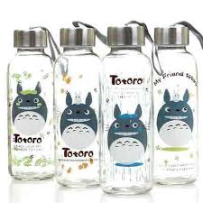 Studio Ghibli My Neighbor Totoro Water Drinks Glass Bottle Cup New Free Shipping Studio Ghibli Ghibli Totoro