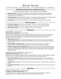 Some office assistants perform data entry and payroll tracking. Midlevel Administrative Assistant Resume Sample Monster Com