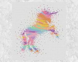 Check spelling or type a new query. Watercolour Unicorn Cross Stitch Pattern Modern Rainbow Etsy Unicorn Cross Stitch Pattern Cross Stitch Patterns Cross Stitch