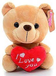 Amazon Com Gloveleya Plush Teddy Bear With Heart I Love You Lover S Gifts 6 Brown Toys Valentines Day Teddy Bear Teddy Bears Valentines Teddy Bear Plush