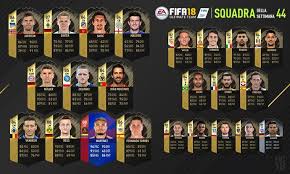 Jun 23, 2021 · a une semaine de la fin de son contrat avec le lokomotiv moscou, l'attaquant de 33 ans est libre de signer avec l'équipe de son choix. Fifa 18 Ultimate Team Fut 18 Voici L Equipe De La Semaine 44 Ou L Equipe De La Semaine 44 Il Y A Zielinski Samagame