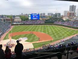 Wrigley Field Section 422r Home Of Chicago Cubs