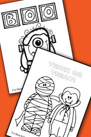 Keep your kids busy doing something fun and creative by printing out free coloring pages. Free Printable Halloween Coloring Pages Life Is Sweeter By Design