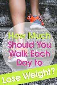 But why do doctors and weight loss professionals recommend 5 miles as a target goal? How Much Should You Walk Each Day To Lose Weight