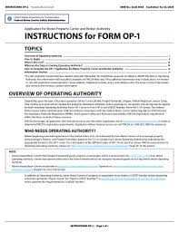 How long does it take to obtain a dot number. If A Sole Proprietor Owneroperator Submits Personal Information For Registration Purposes To Obtain A Usdot Number Or Operatin Fill Out And Sign Printable Pdf Template Signnow