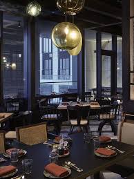 The main dining room is located next to the bar and the style here is modern. Hong Kong Restaurants Hong Kong Dining Rosewood Hong Kong