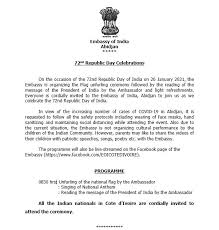 At present, it is being celebrated as national safety week. Embassy Of India Abidjan Cote D Ivoire News