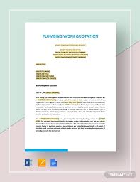 Presenting the complete centraforge component spreadsheet. Free 10 Plumbing Quote Examples Templates Download Now Examples