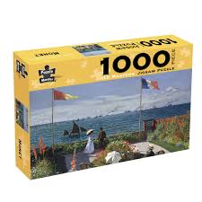 Huge range of eurographics jigsaw puzzles at best prices. Old Master Monet Garden At Sainte Adresse Bms Brands