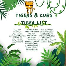 CONGRATS TO ALL OUR TIGERS IN THE 2024-2025 TIGERS AND CUBS SEASON!!!! Kam  will be sending out who your cubs are later tonight!🐾🐯🐅