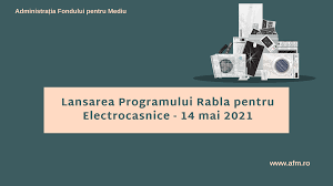 La ultima sesiune a programului „rabla pentru electrocasnice 2019 voucherele în valoare. Doovnny5va3jsm