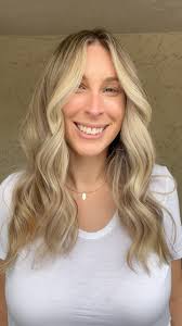 blonde tones but make it fall 😌 , touched up her face frame with foils  only, then lowlights all over. A color melt of champagne tones to top it  off 😏 love this softer dimensional season for ...